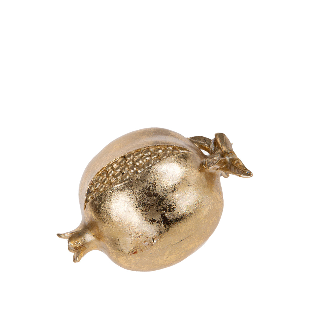 3 Pezzi • Melograno con Foglia • 7,5 cm