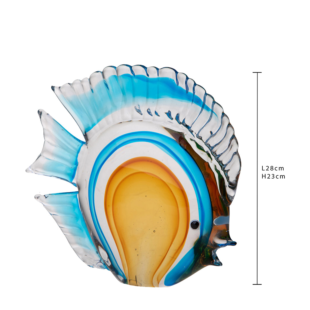 Pesce in vetro • 23 cm