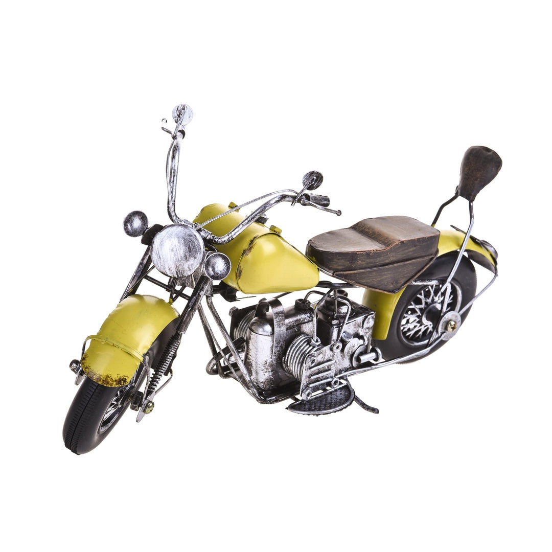 Moto harley metallo • 27 cm