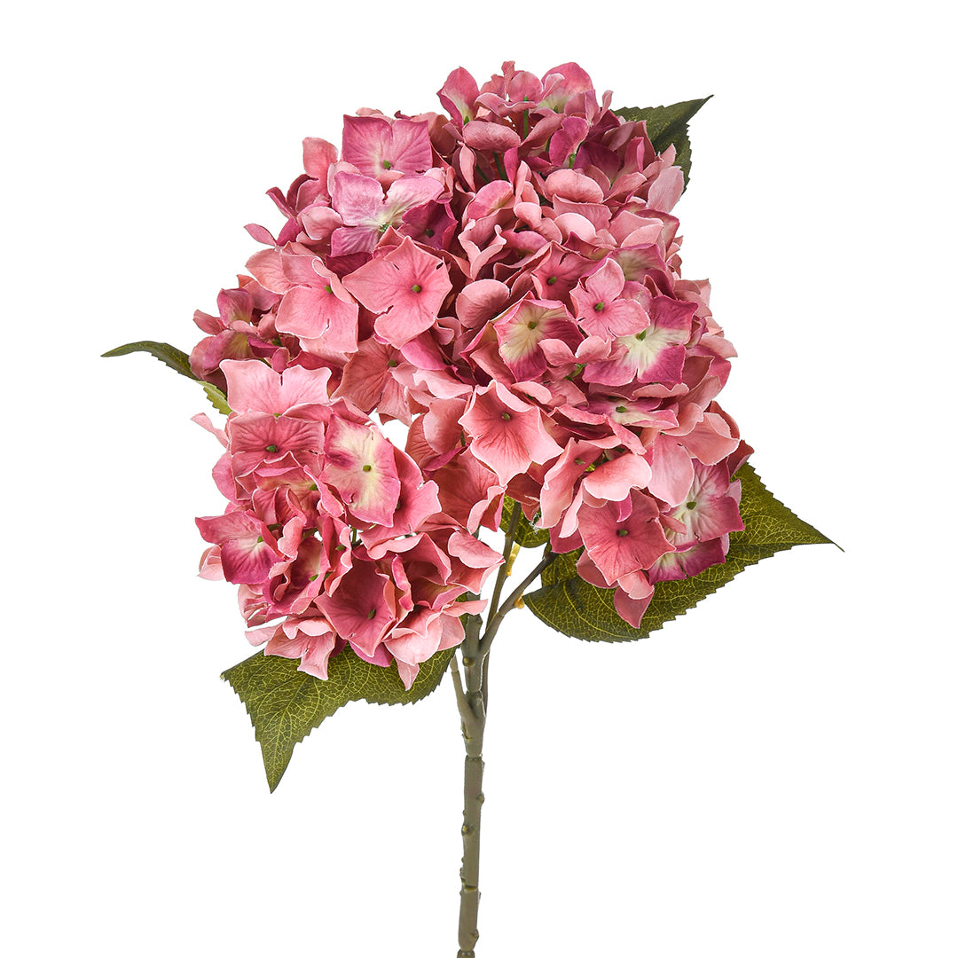2 Pezzi • Ortensia artificiale bush • 57 cm