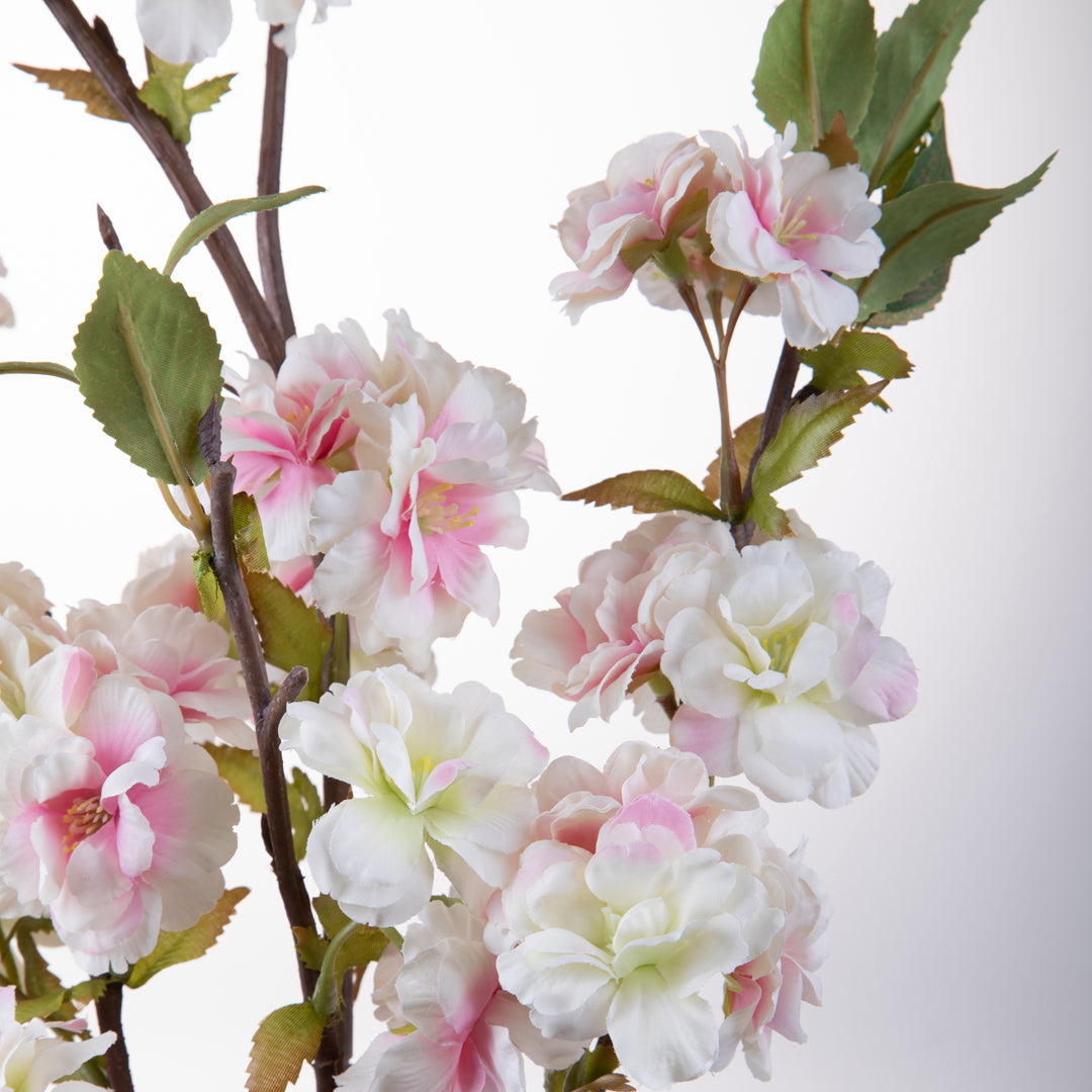 Ramo pesco fiorito • 98 cm