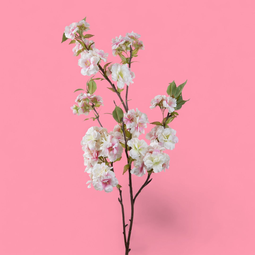 Ramo pesco fiorito • 98 cm