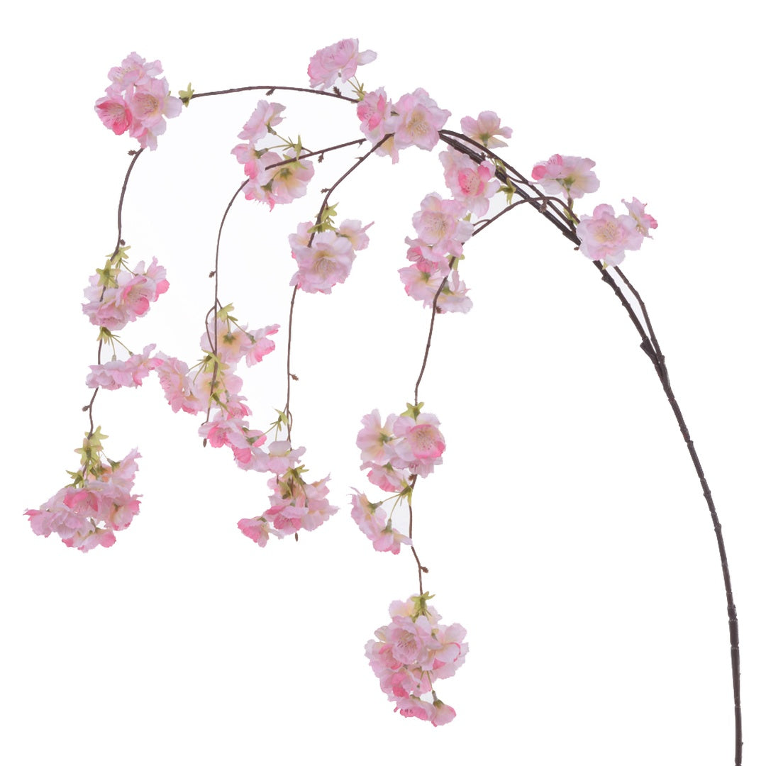 2 Pezzi • Ramo di pesco pendente • 120 cm