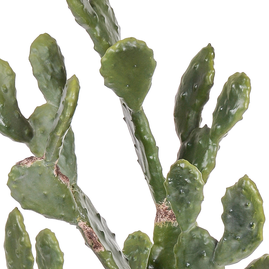Cactus artificiale opunthia con vaso • 130 cm