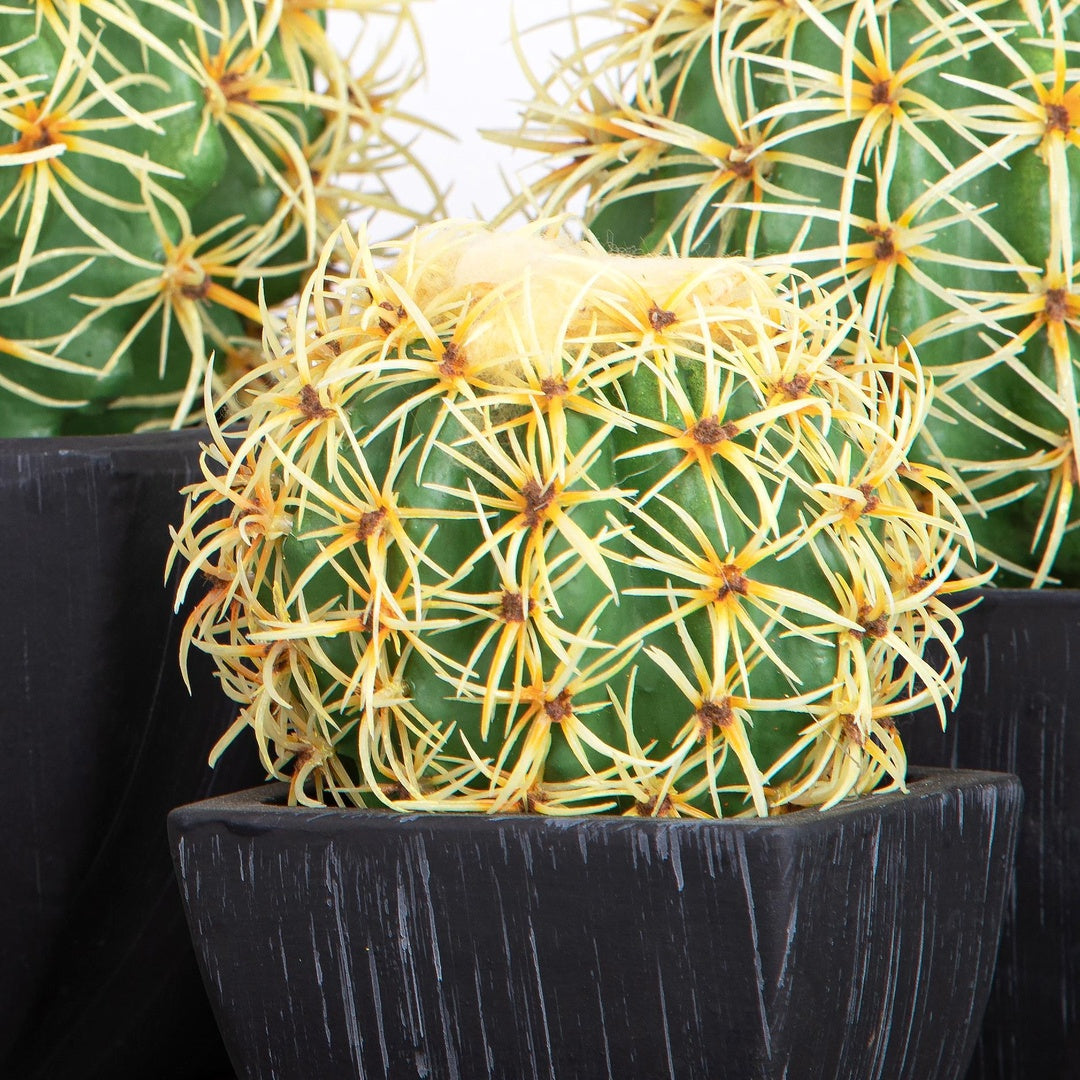 Cactus con vaso artificiale • 14 cm