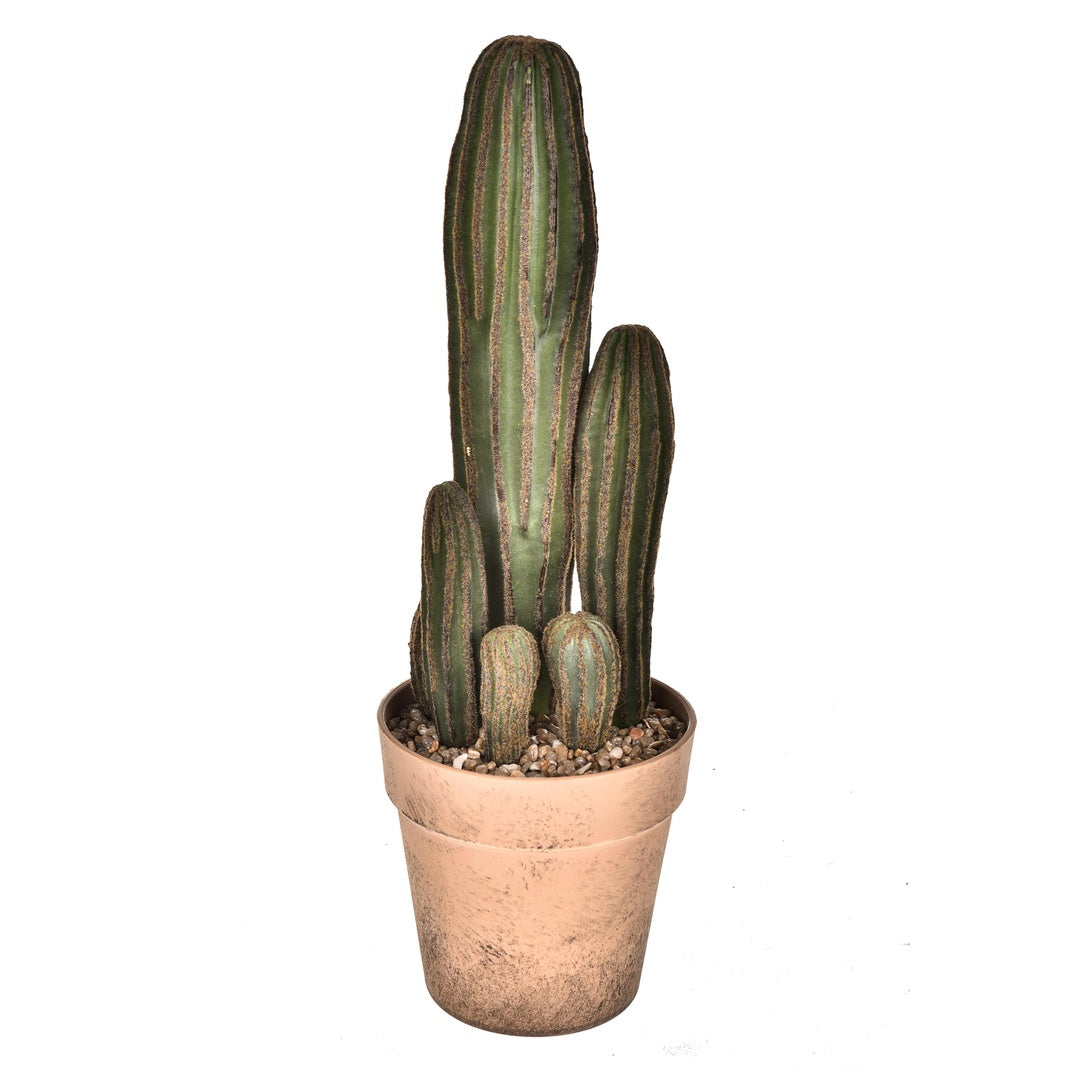 Cactus con vaso artificiale • 24 cm