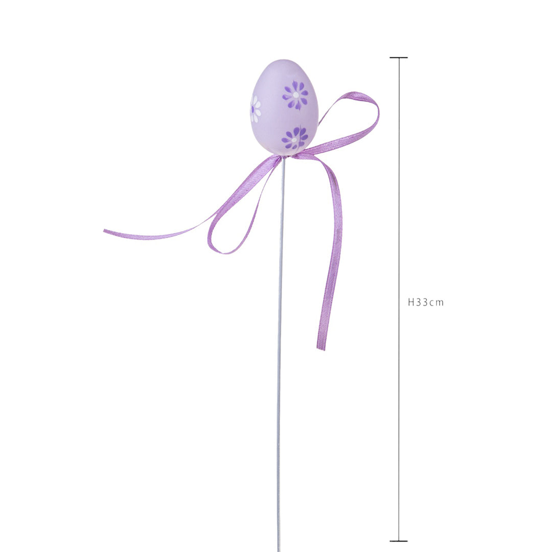 6 Pezzi • Uova pick assortiti medi • 33 cm