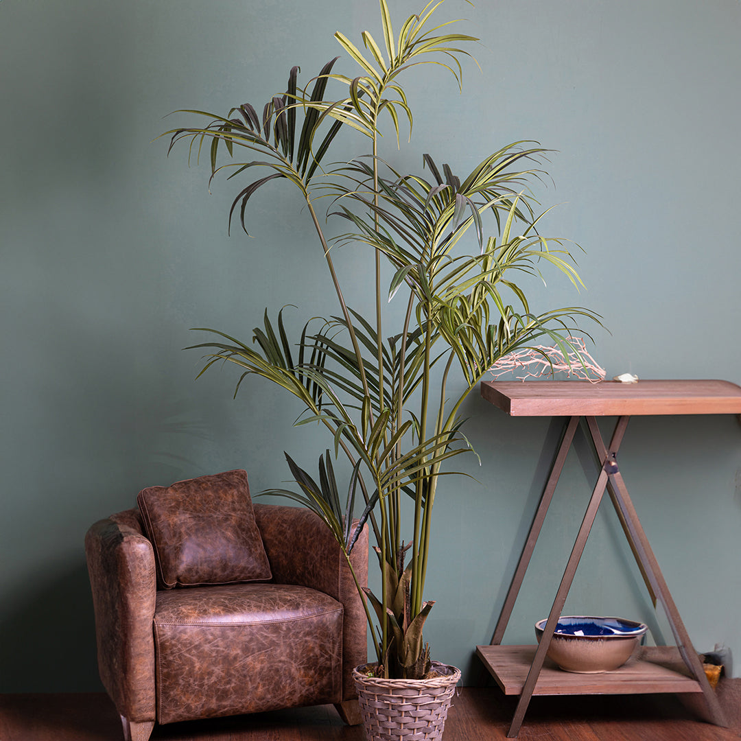 Verde artificiale Kenzia artificiale con 224 foglie • 23,5 cm