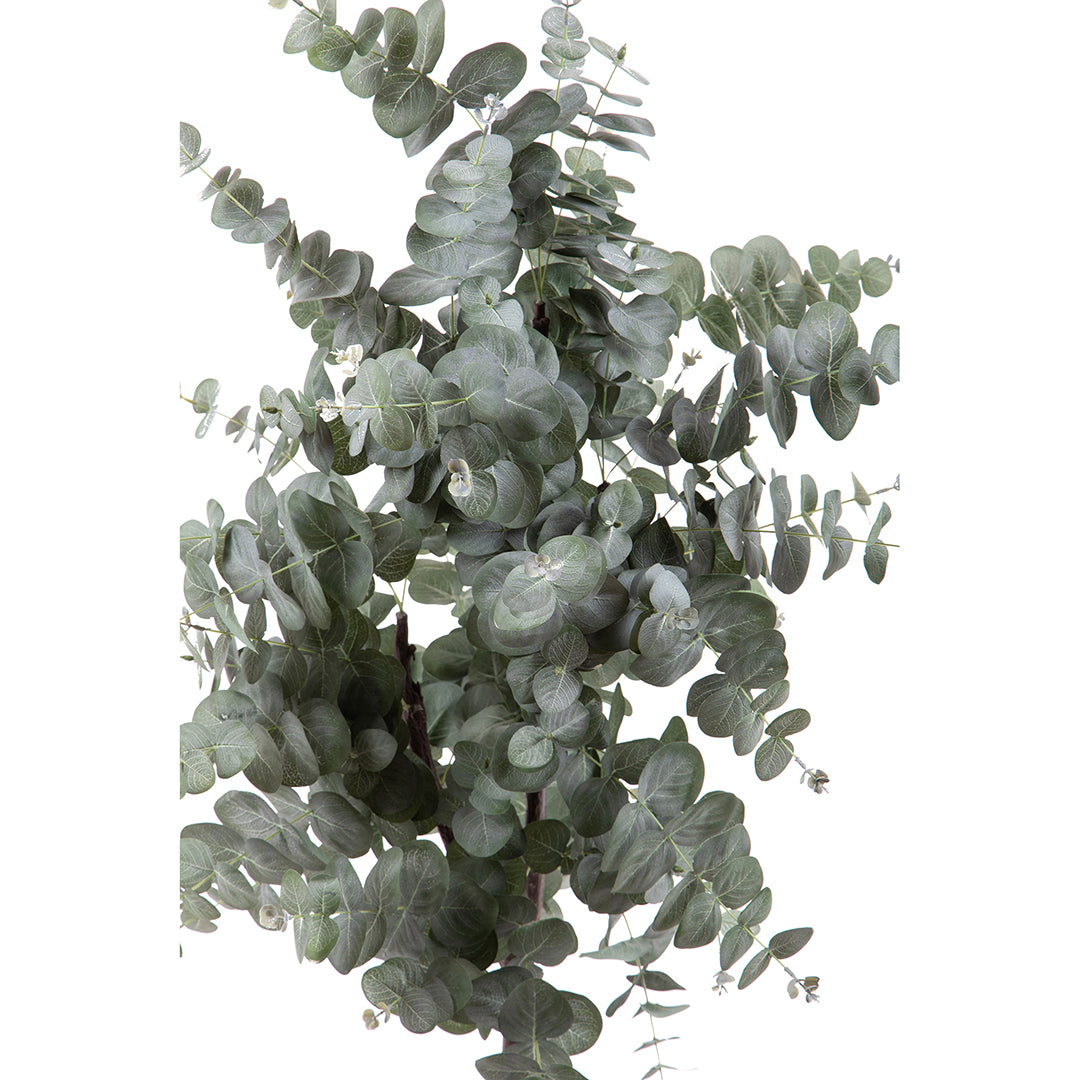 Verde artificiale Pianta di eucalyptus in vaso • 110 cm
