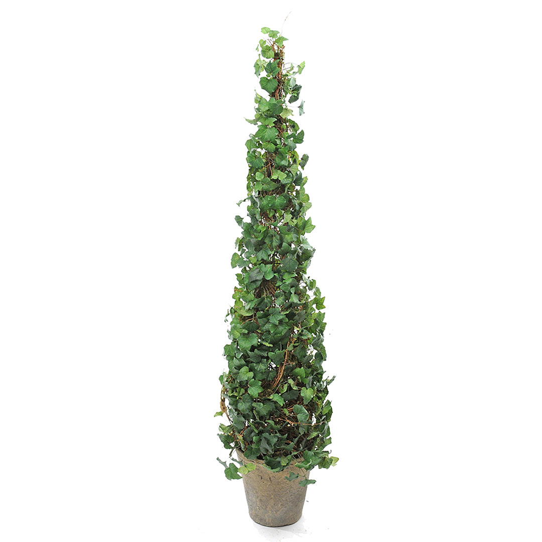 Verde artificiale Edera cono • 138 cm