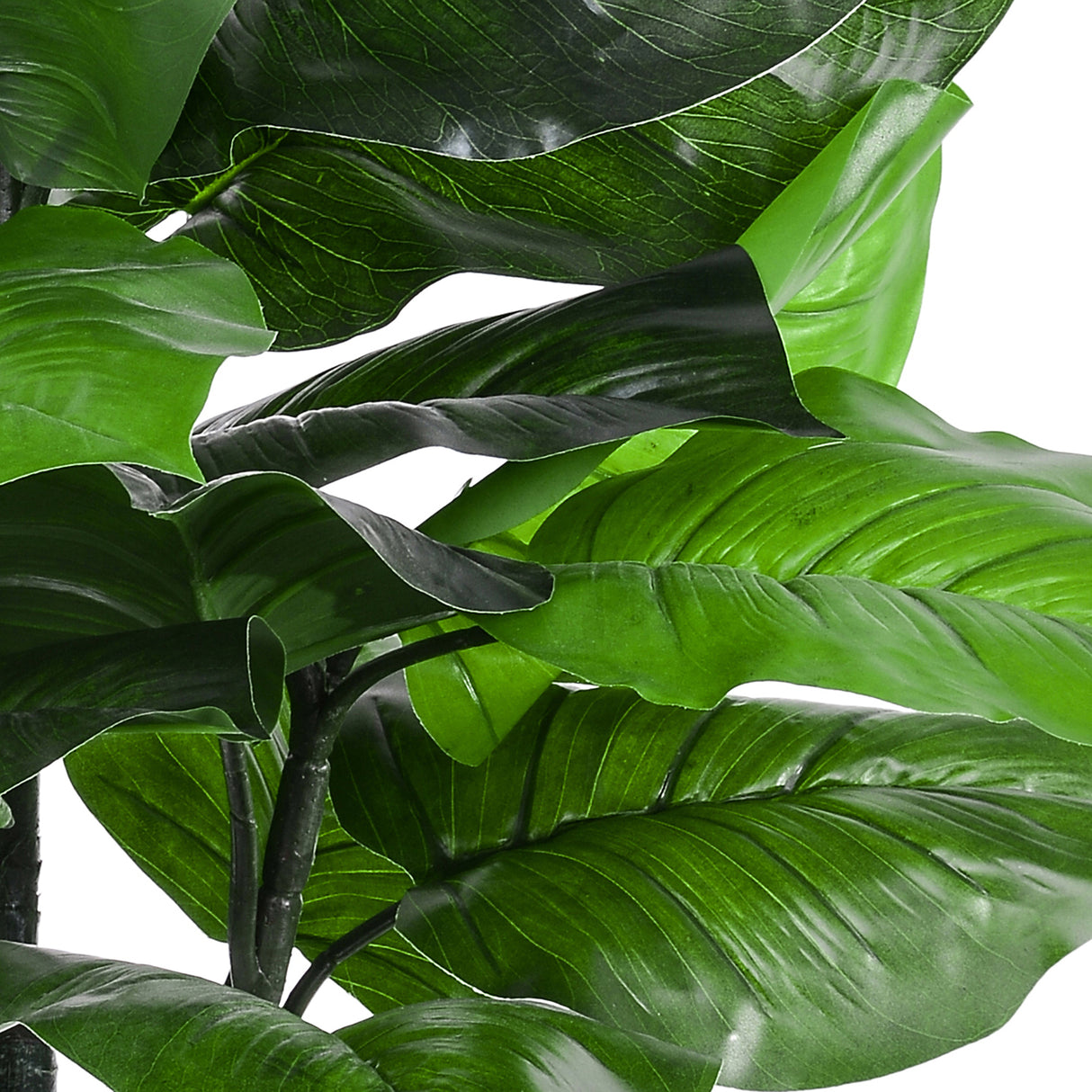 Verde artificiale Pothos in vaso con 22 foglie • 75 cm