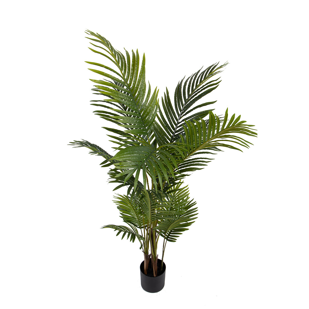 Verde artificiale Pianta areca real touch vaso • 145 cm