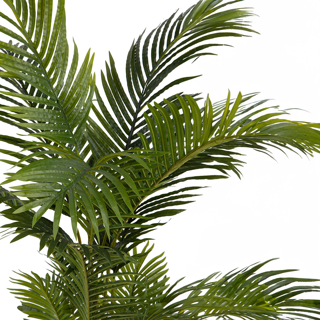 Verde artificiale Pianta areca real touch vaso • 145 cm