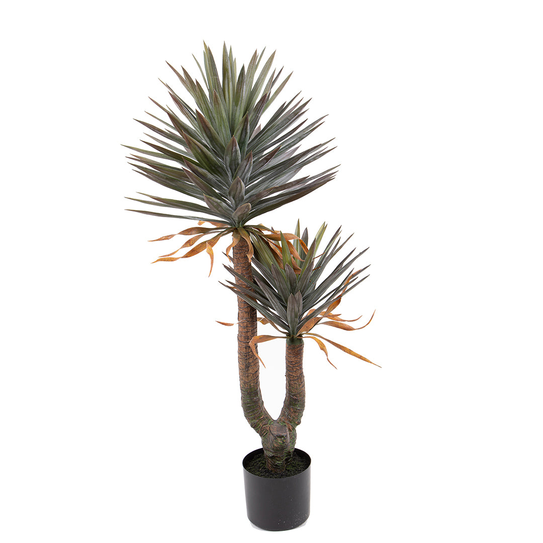 Verde artificiale Pianta yucca vaso • 142 cm
