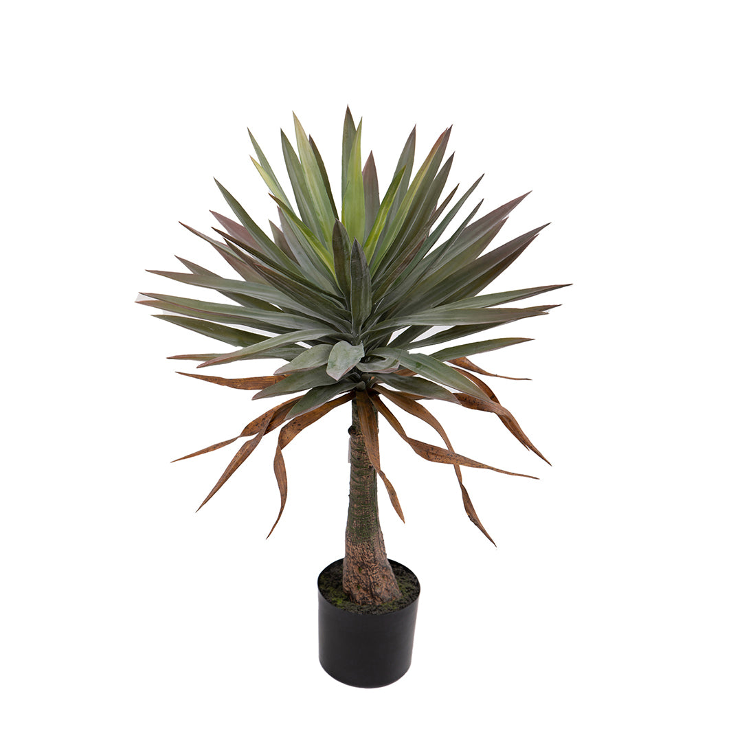 Pianta di Yucca artificiale gloriosa con vaso • 88 cm