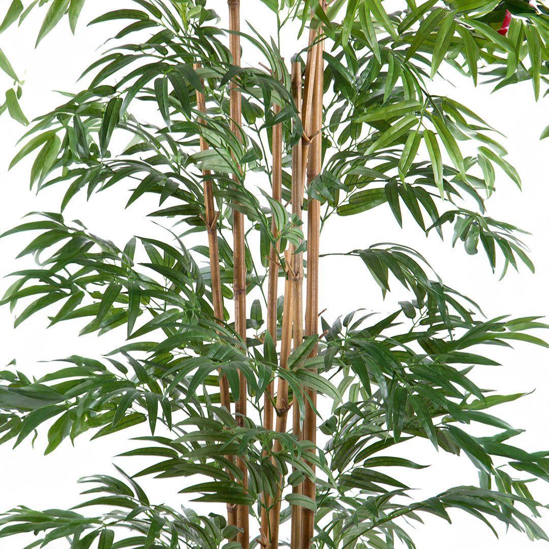 Verde artificiale Bamboo italiano con vaso • 240 cm