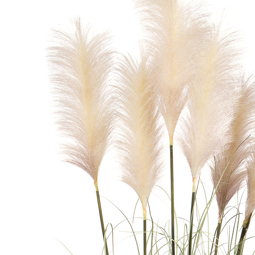 Verde artificiale Festuca glauca con vaso • 170 cm