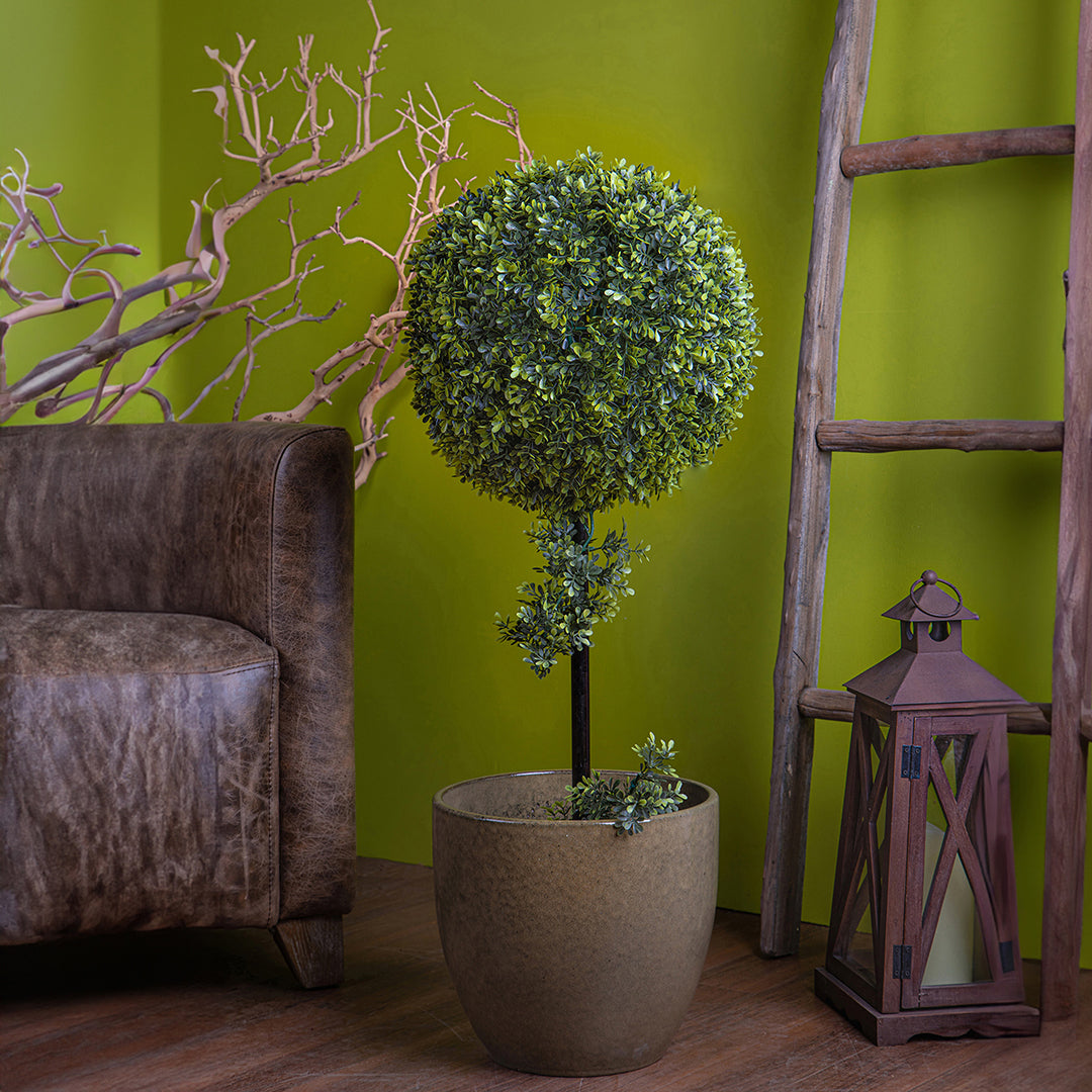 Verde artificiale Bossolo sfera • 90 cm