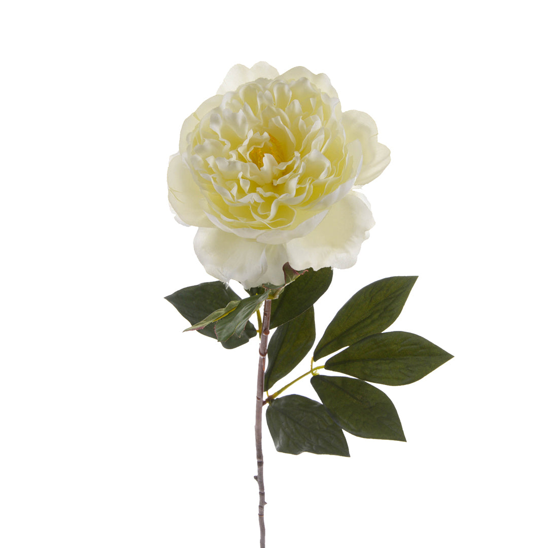 3 Pezzi • Peonia aperta artificiale • 76 cm