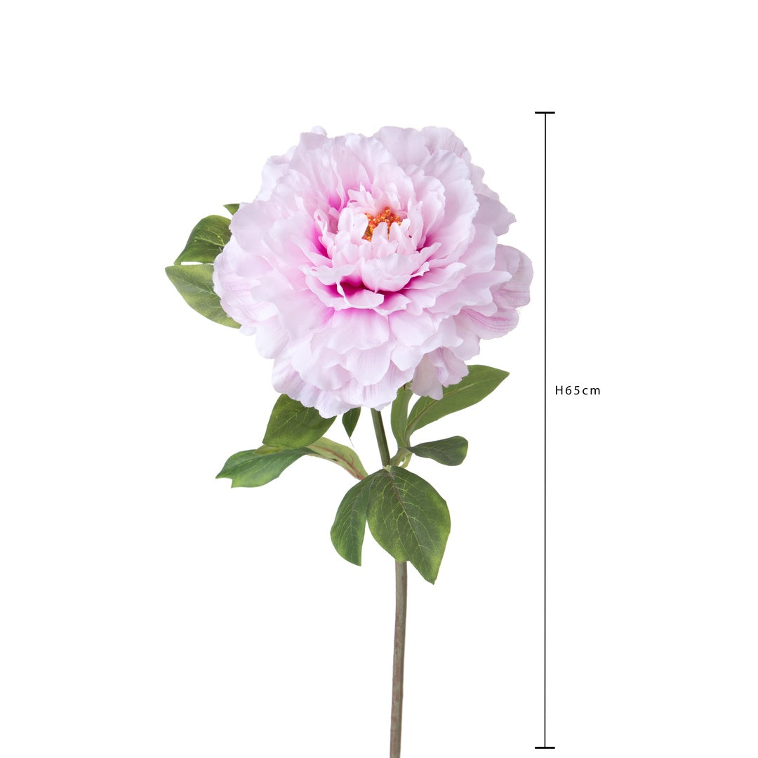 3 Pezzi • Fiore Peonia artificiale • 65 cm