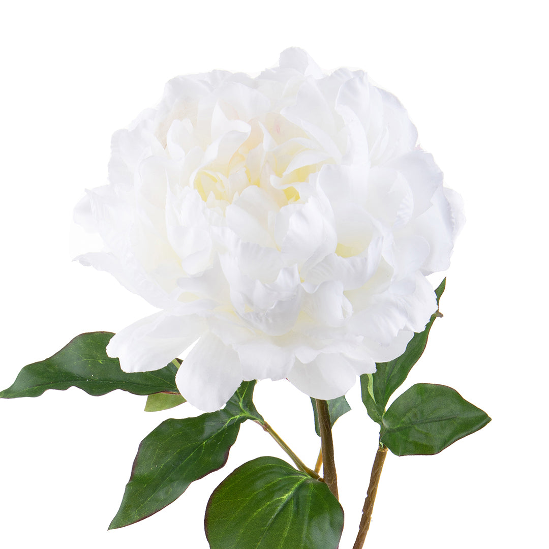 3 Pezzi • Fiore di Peonia artificiale • 57 cm
