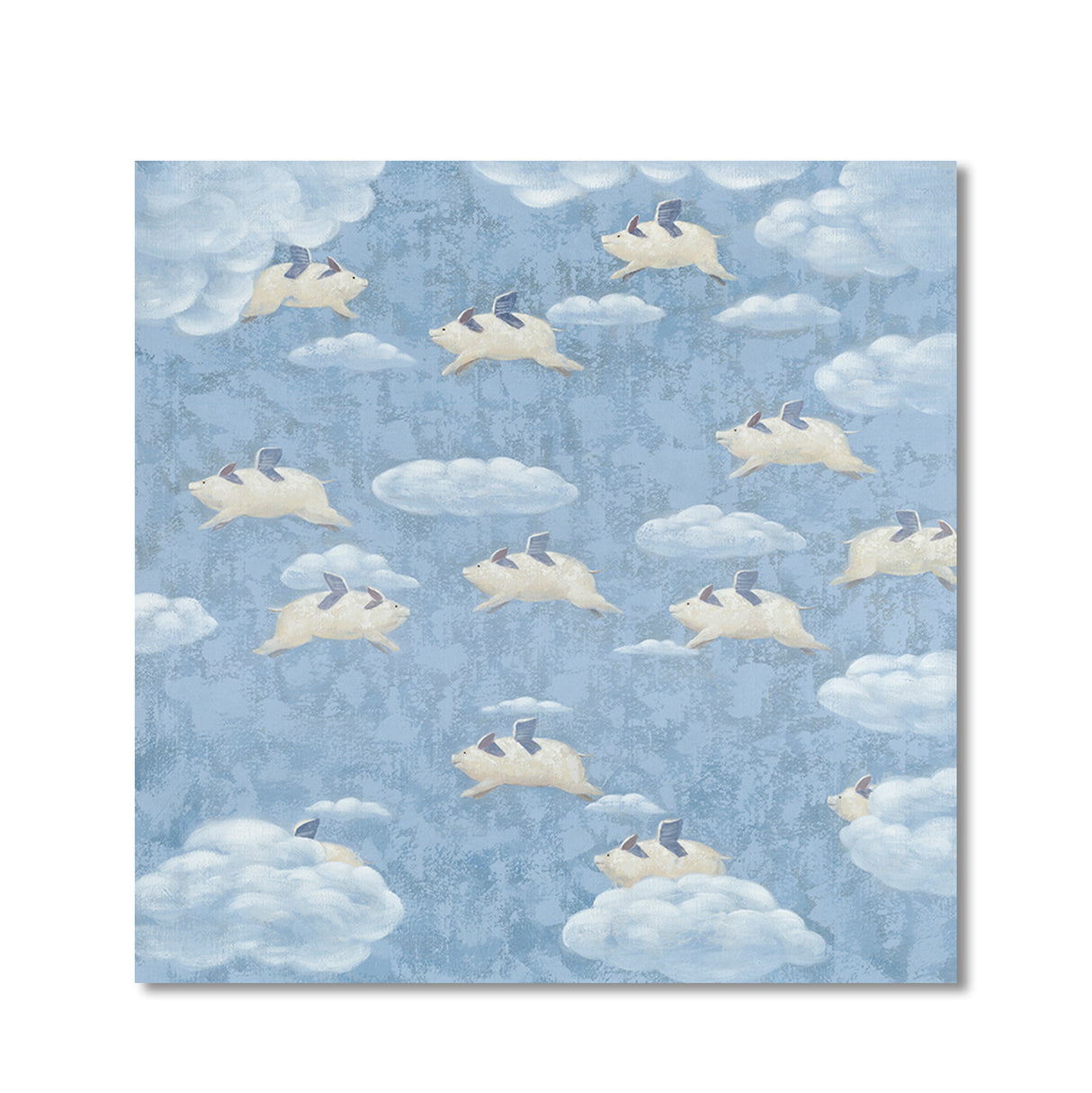 Quadro con animali volanti • 80 cm