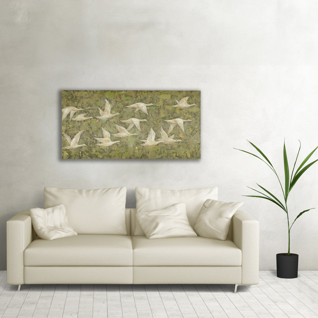 Quadro con uccelli in volo • 70 cm