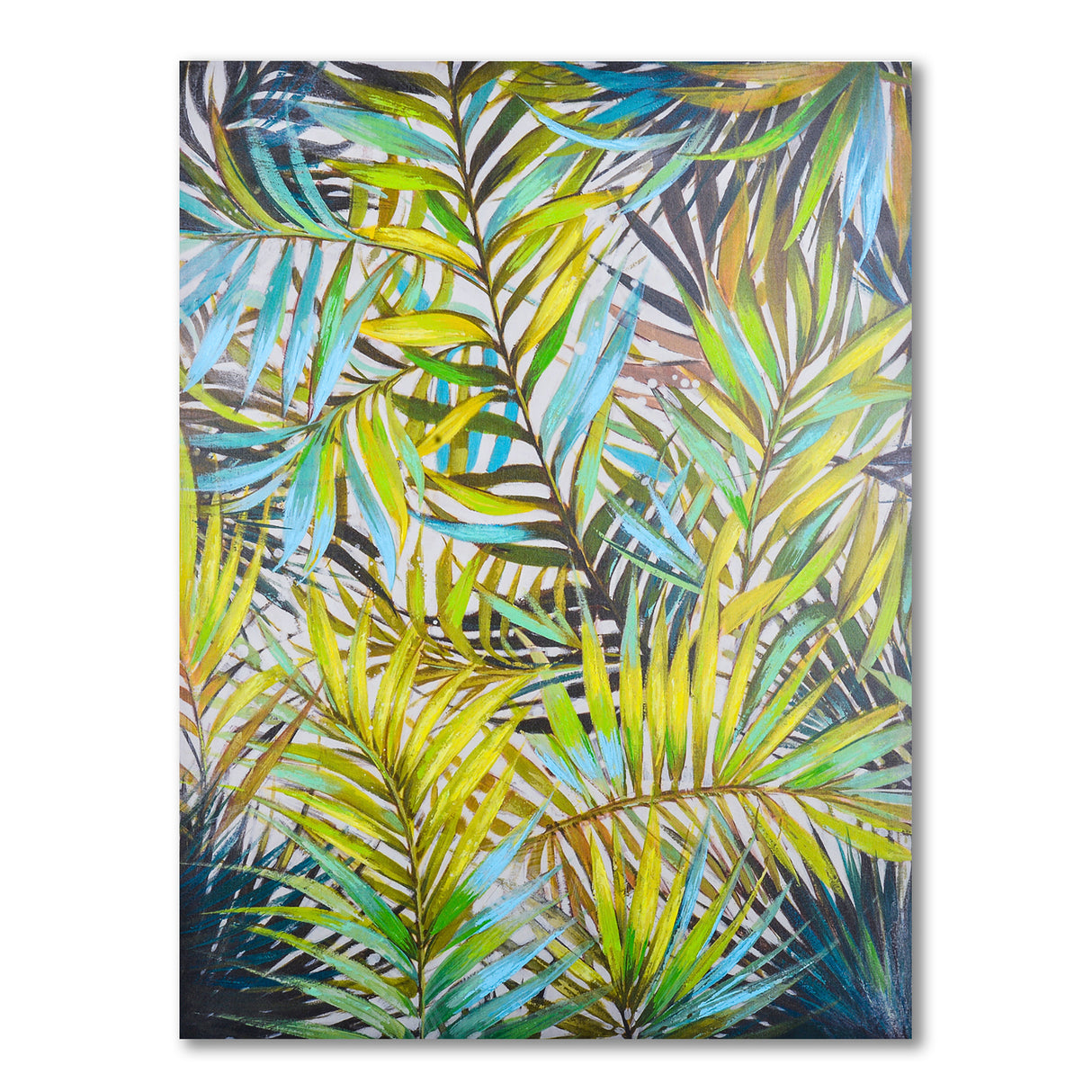 Quadro con foglie di felce • 120 cm