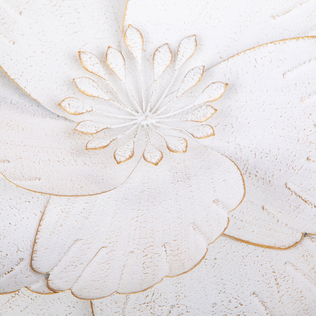 Fiore metallo da app • 56 cm