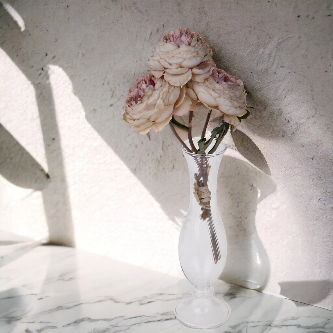 2 Pezzi • Mazzo ranuncoli artificiale • 27 cm