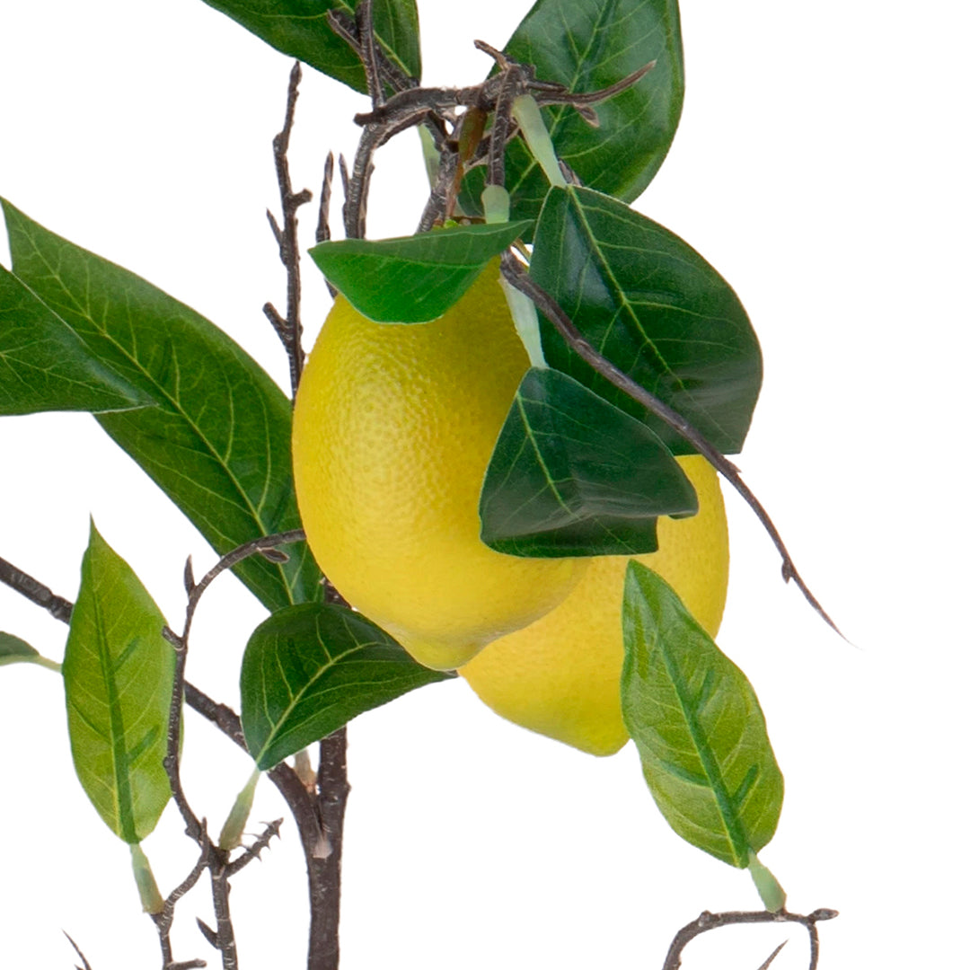 2 Pezzi • Ramo con Limoni artificiale • 90 cm