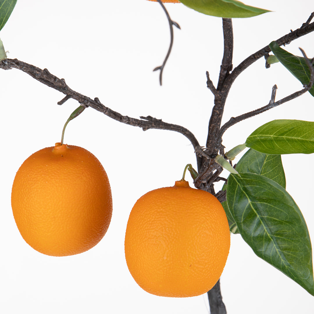 2 Pezzi • Ramo con Arance artificiale • 90 cm