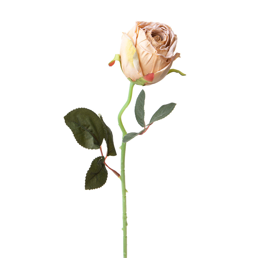 4 Pezzi • Rose artificiali boccio • 50 cm