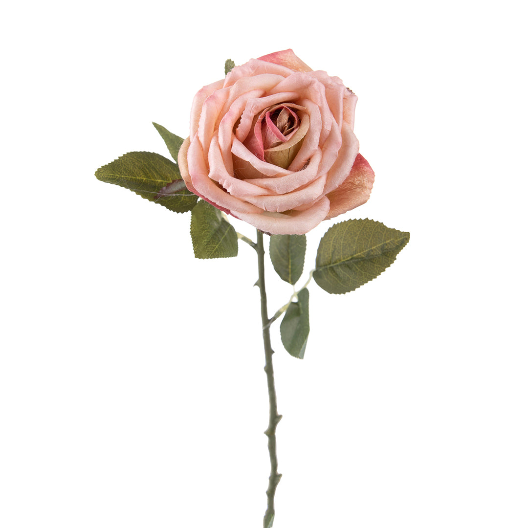 8 Pezzi • Rose artificiali aperte • 51 cm