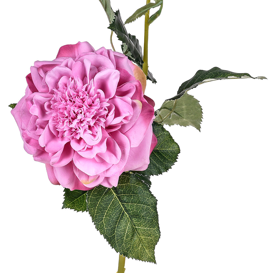 3 Pezzi • Rose artificiali con boccio • 65 cm