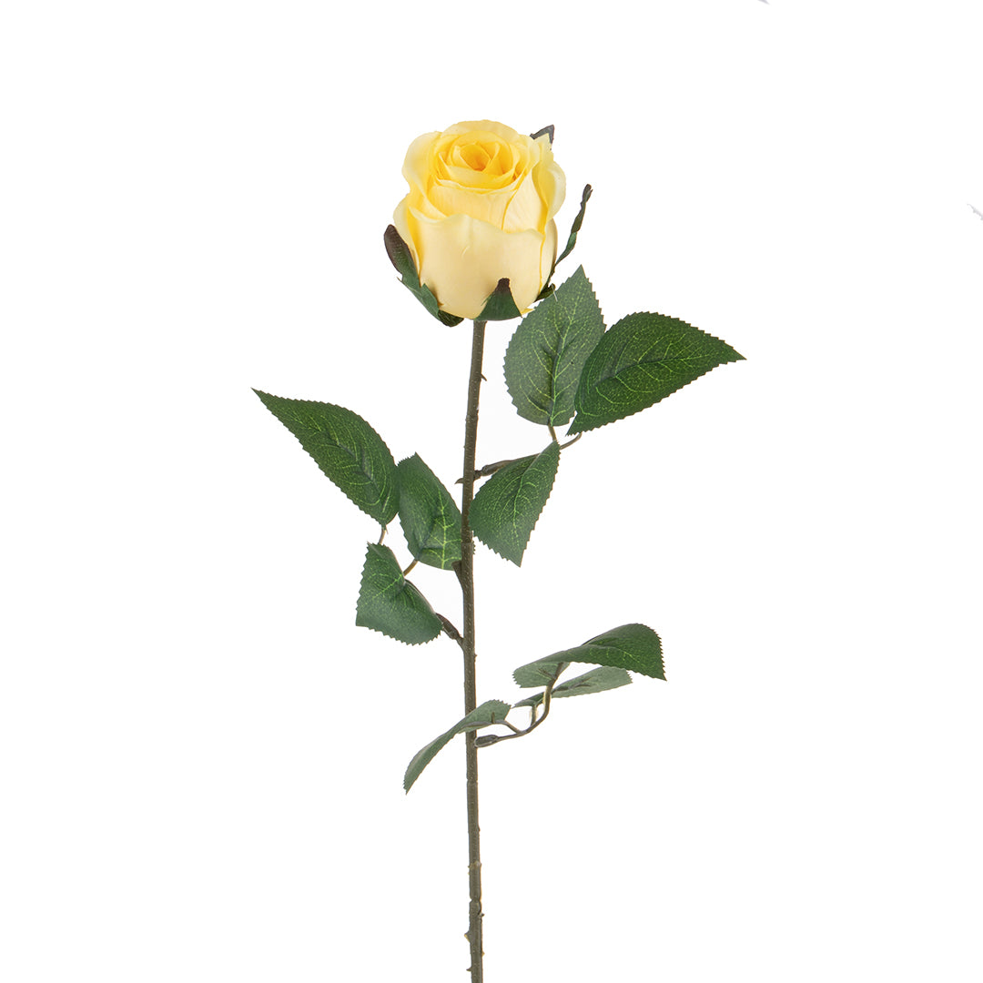 8 Pezzi • Rosa in boccio artificiale • 67 cm