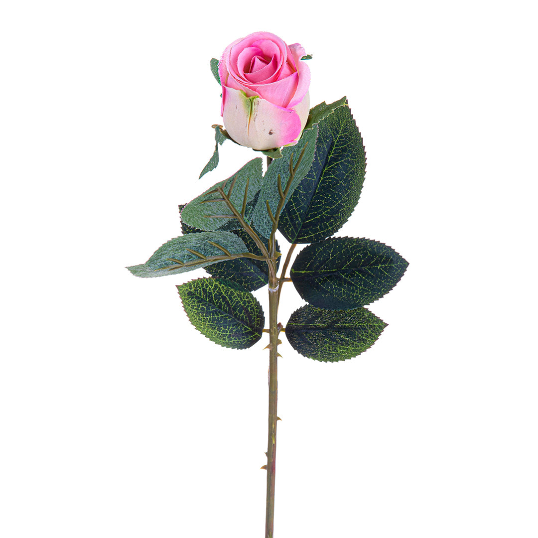 8 Pezzi • Rose artificiali in boccio • 63,5 cm