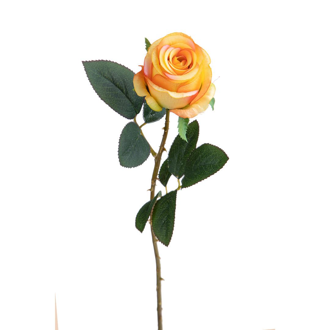 2 Pezzi • Rose artificiali boccio • 65 cm