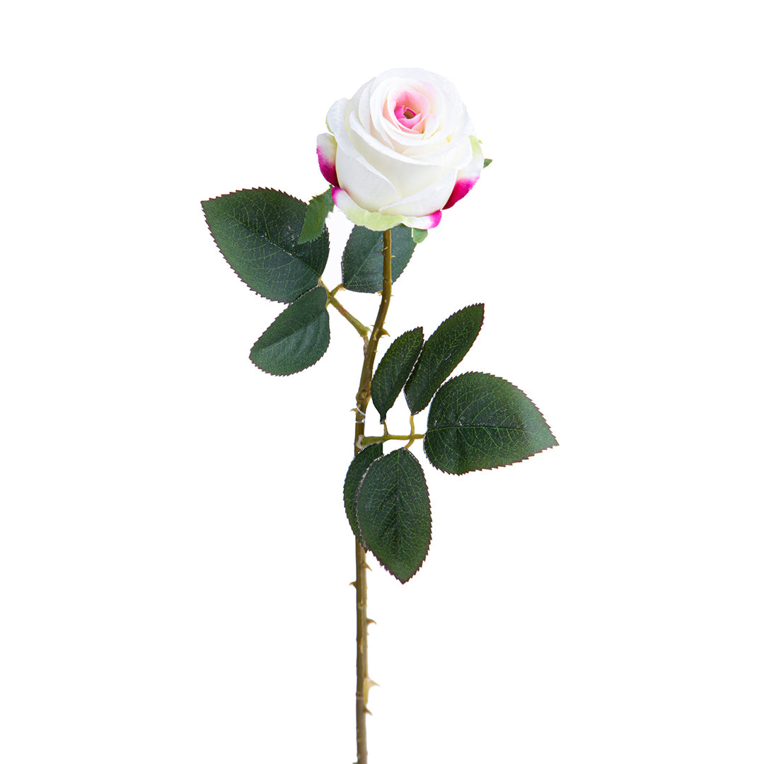 2 Pezzi • Rose artificiali boccio • 64x106,5x26,5 cm
