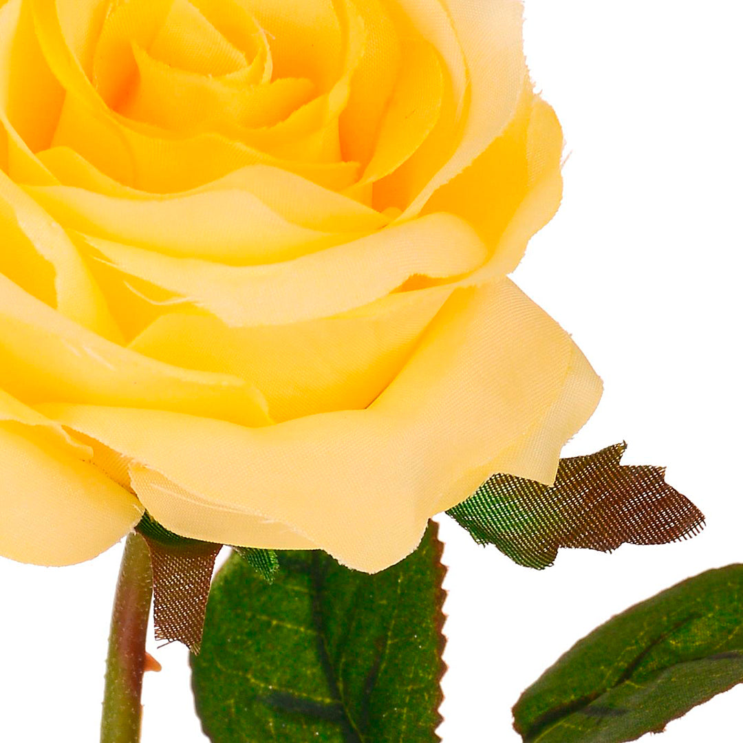 4 Pezzi • Rose artificiali singole • 67 cm