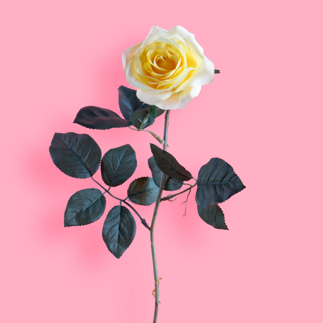 8 Pezzi • Rose artificiali singole • 67 cm