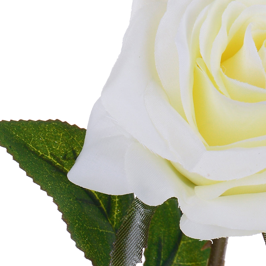 4 Pezzi • Rose artificiali singole • 67 cm