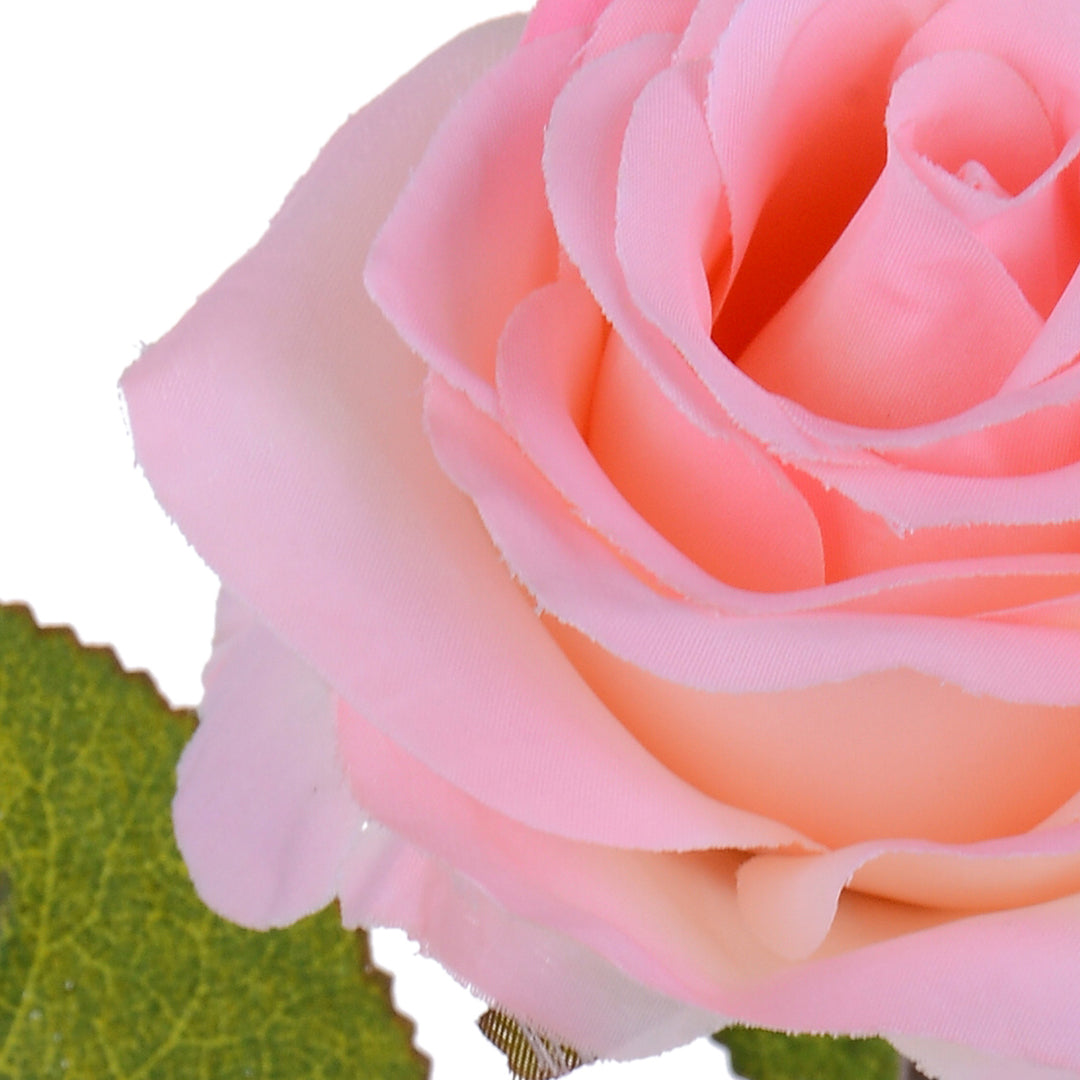 4 Pezzi • Rose artificiali singole • 67 cm