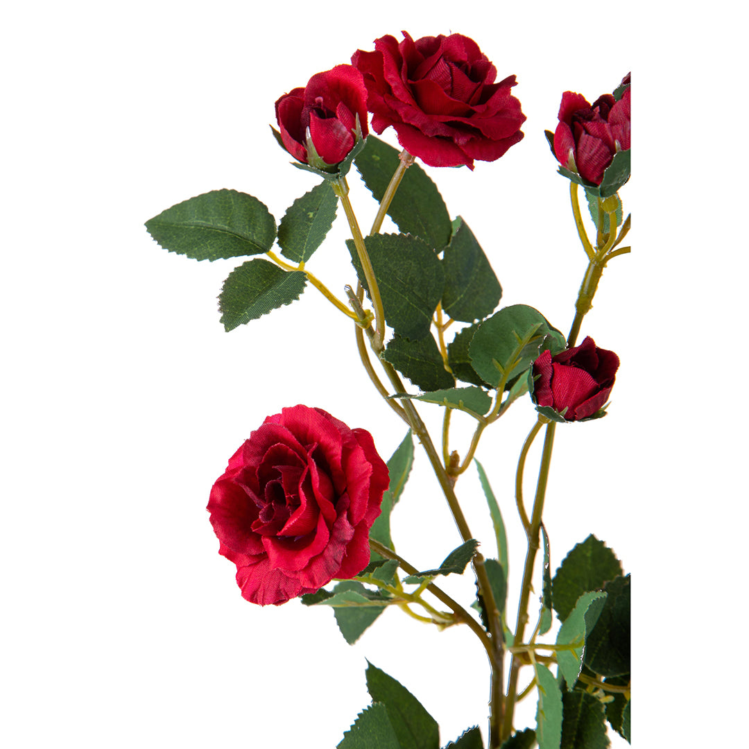 3 Pezzi • Rose artificiali selvatica • 59 cm