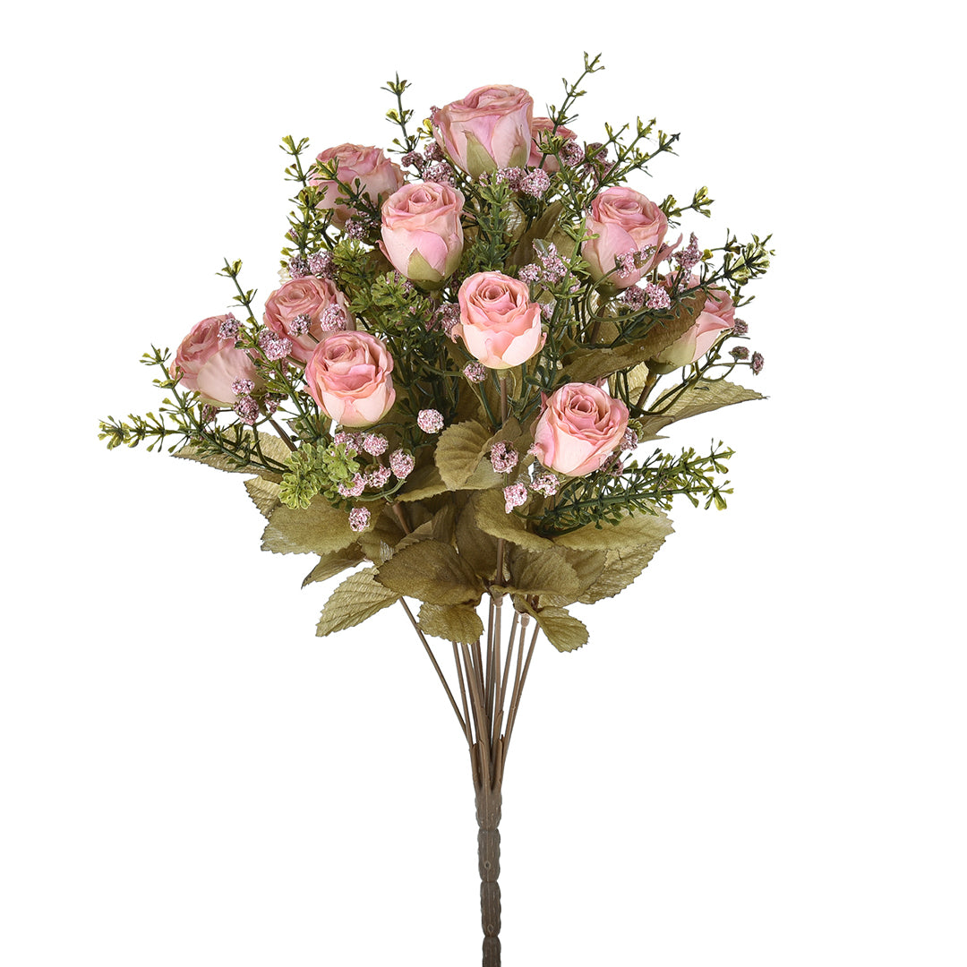 Bouquet di rose dry artificiale • 40 cm