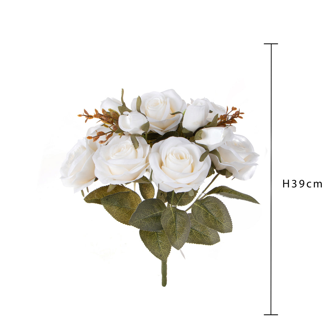 Bouquet rose anticato • 38,5 cm