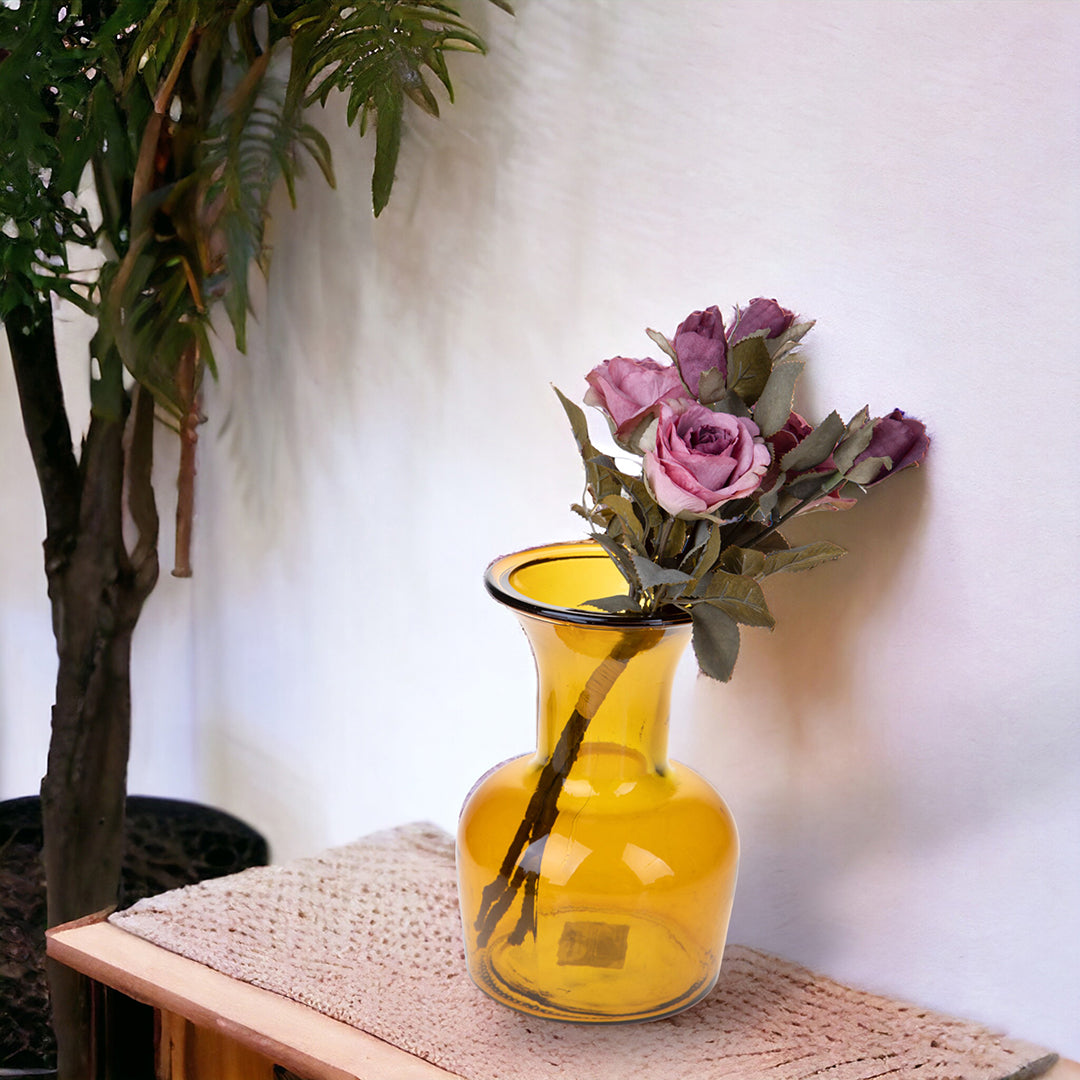 2 Pezzi • Mazzo rose bocci artificiale • 28 cm