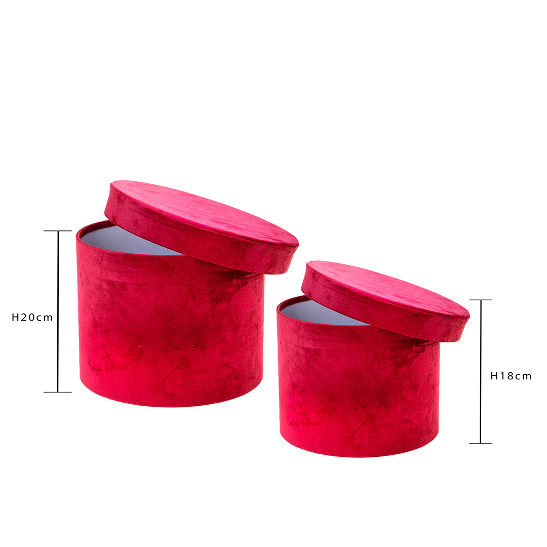 Set di 2 cappelliere • 20 cm