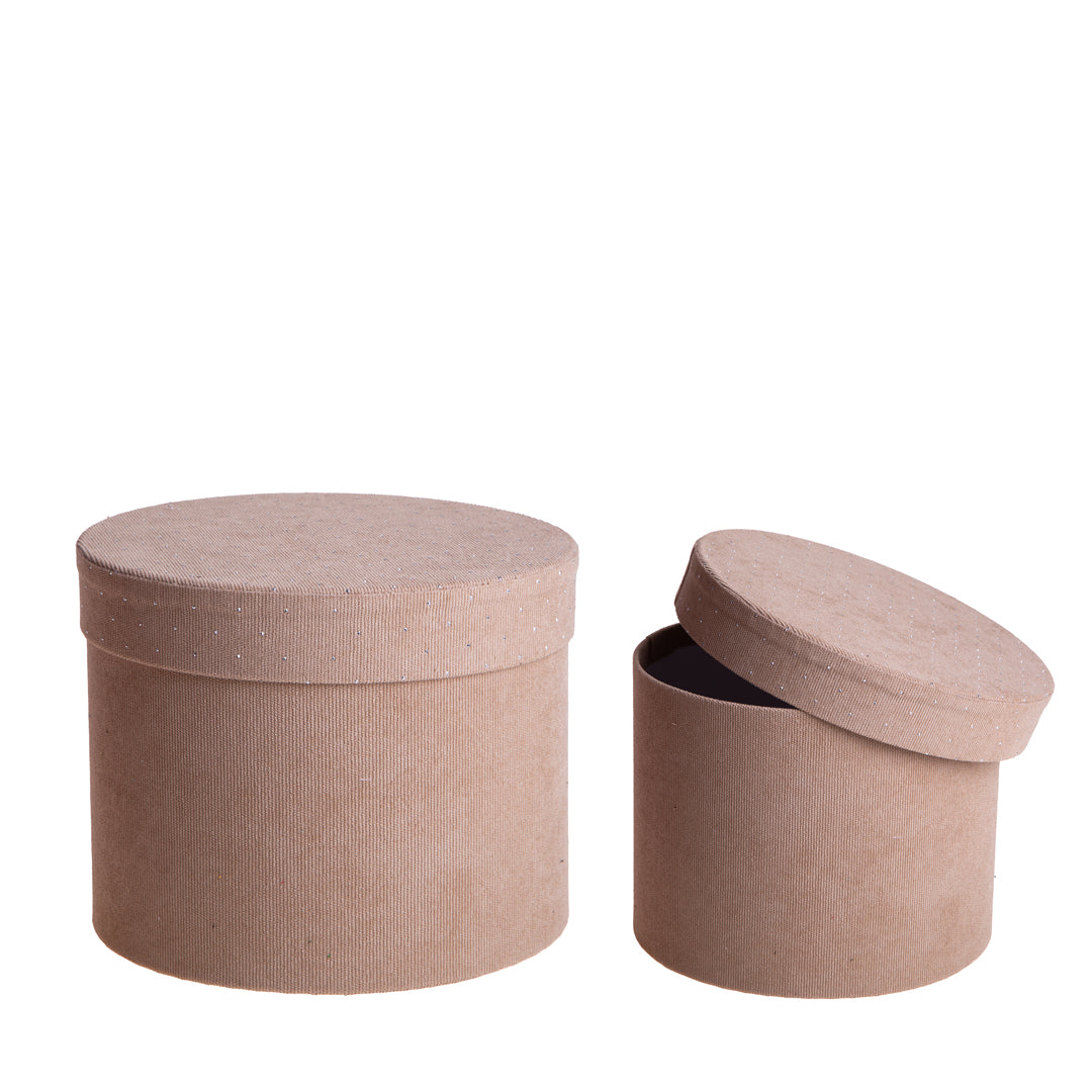 Set di 2 Cappelliere / Vel/Str • 20 cm