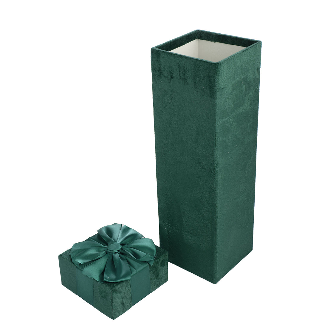 Scatola 1 Bottiglia con Fiocco • 35 cm